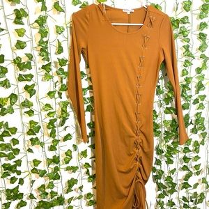 MUSTARD DRESS (Fall season)